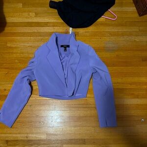 Purple Blazer